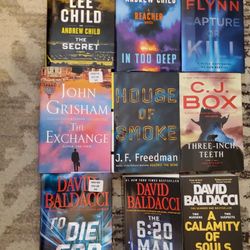  Great Author Best Seller Reads 9 Books