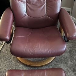 Stressless Chair With Ottoman 