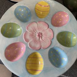 Easter Egg Plate