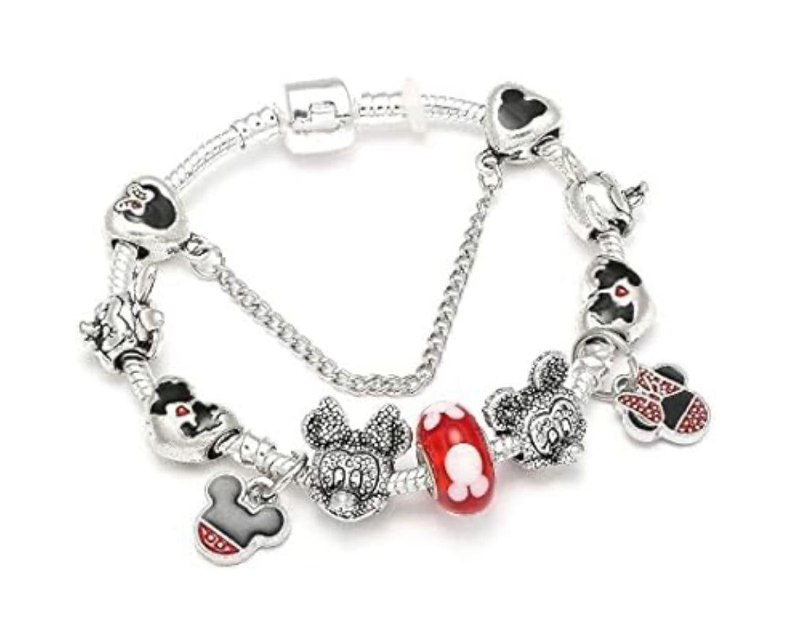 Disney Minnie Pandora Charm Bracelet