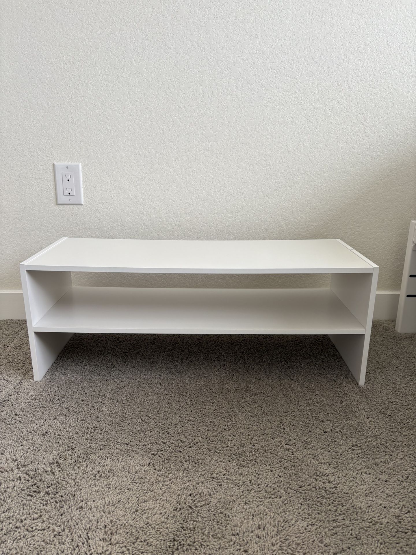 White Shoe Rack