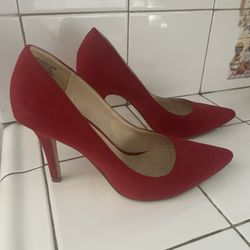 Nine West Red Pumps