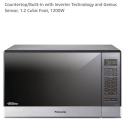 Panasonic Microwave Oven, Genius sensor, with inverter technology