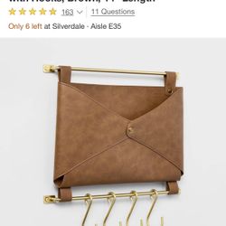Leather Mail Holder