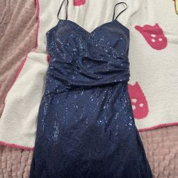 Blue Sparkle Dress