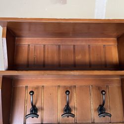 Pottery Barn Shelves With Hooks