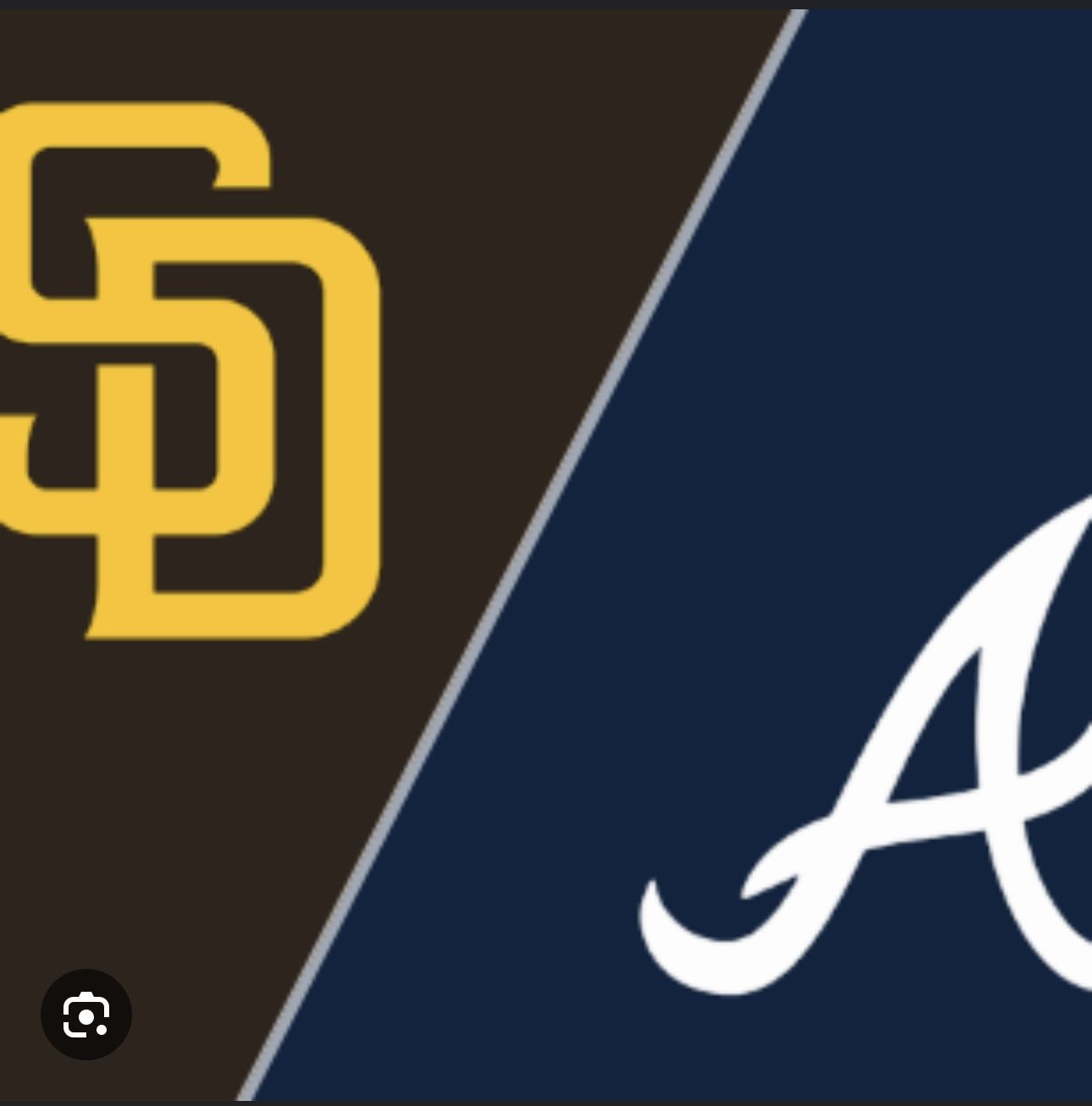 PADRES BRAVES GAME 1 Gallagher Square!!!!