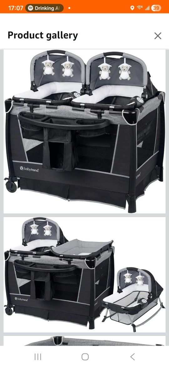 Baby Trend Retreat Twin Nursery Center