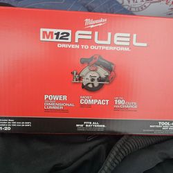 Milwaukee 2521-20 M12 FUEL 12V 5-3/8" Circular Saw - Bare Tool