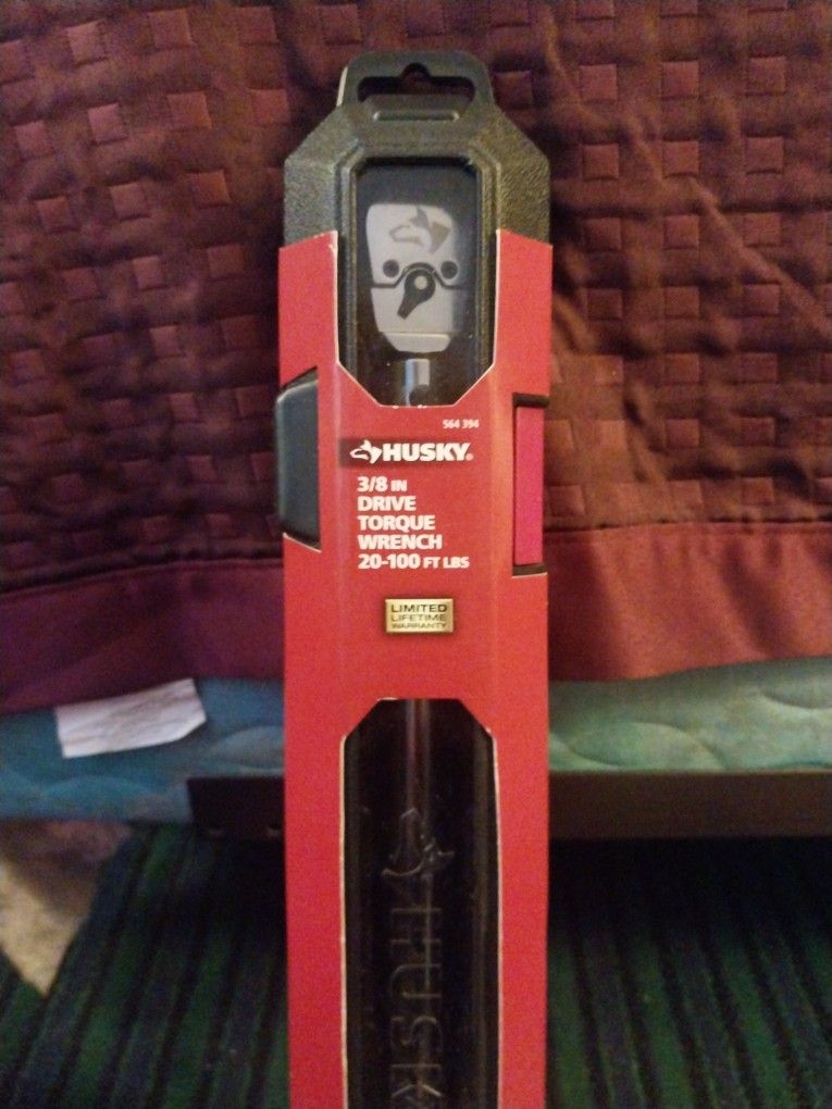Husky 3/8 Inch Drive Torque Wrench