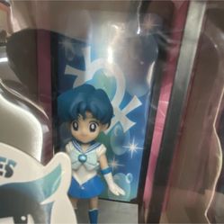 Bandai Tamashii Buddies Sailor Mercury Sailor Moon PVC Boxed Figurine #012