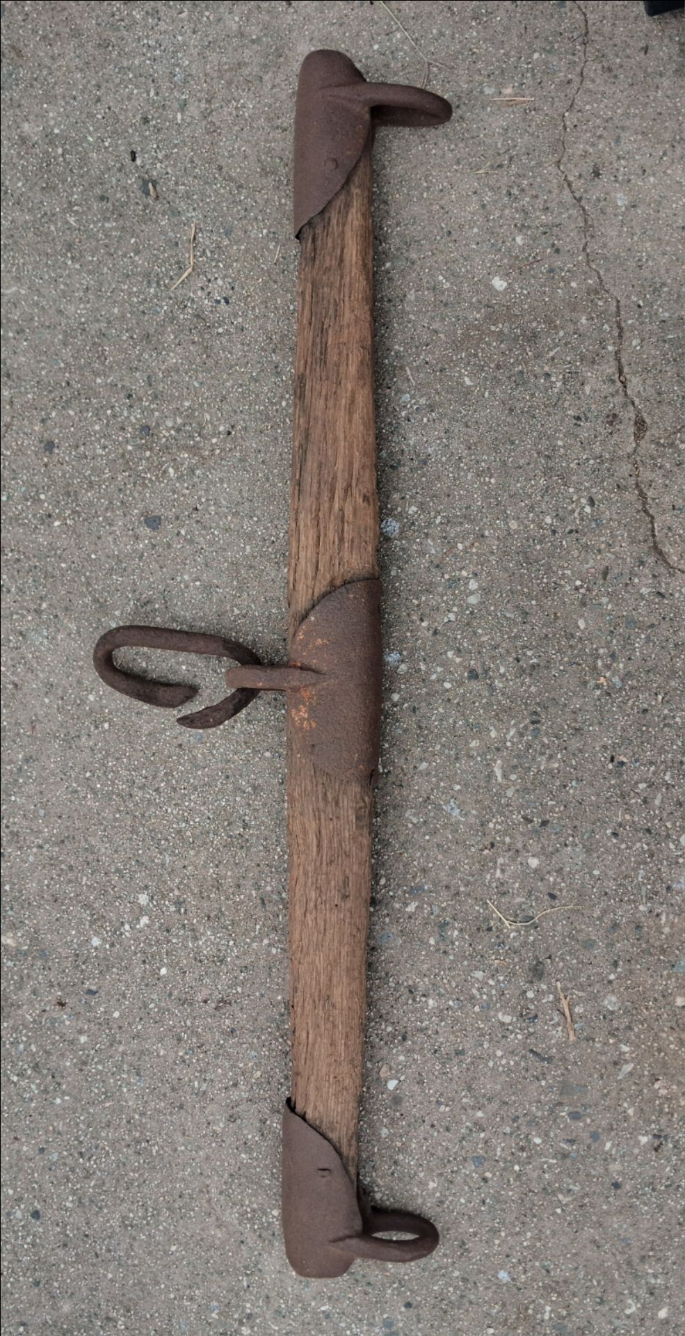 antique wagon yoke