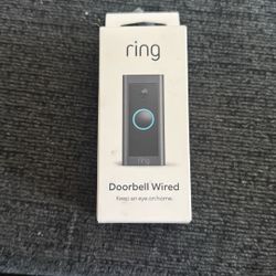 Ring camera doorbell wired 