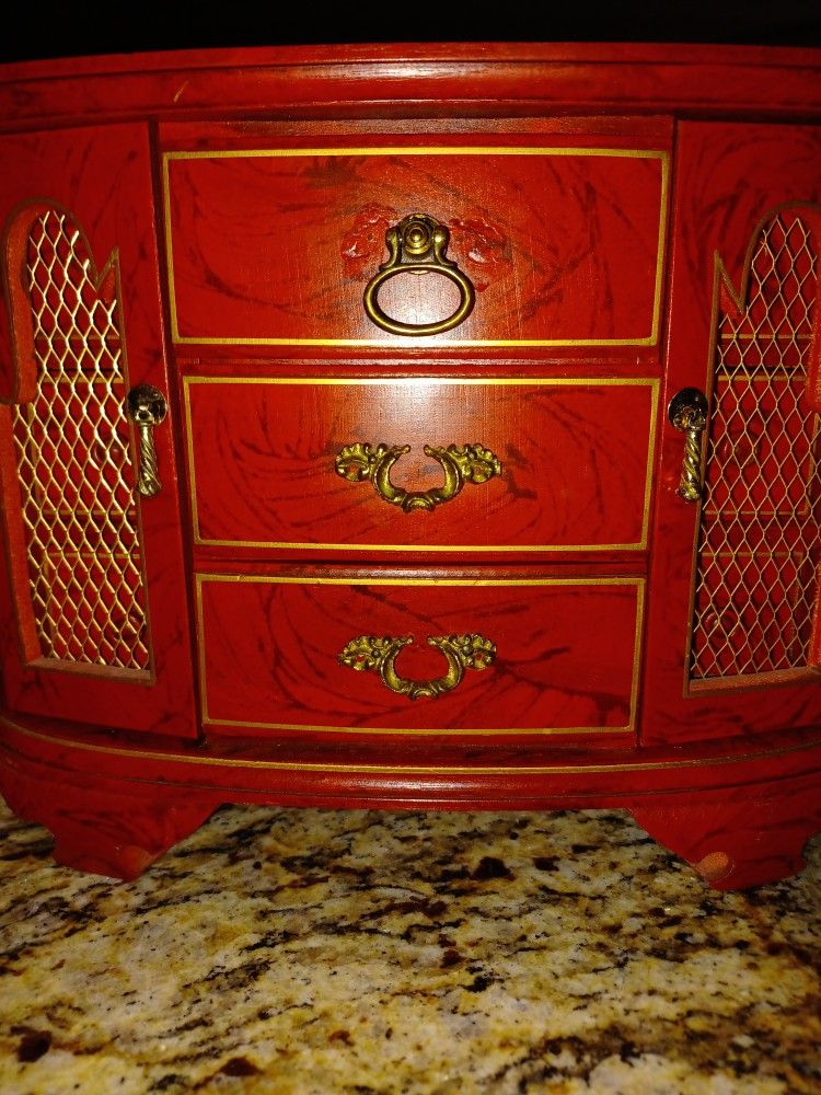 Vintage Jewerly Cabinet By MELE