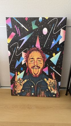 Post Malone Painting
