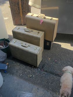 Vintage suitcases