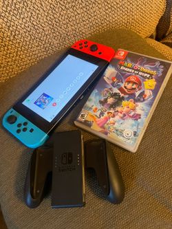 Nintendo switch + Mario Game