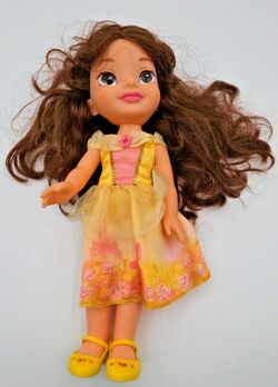 Disney Princess Belle Toddler Doll Yellow Dress 14 Inch