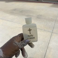 Holy Water Plastic Bottle Approx 4in Actual Holy Water
