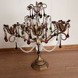 Candelabra Tabletop Candle Holder 22”