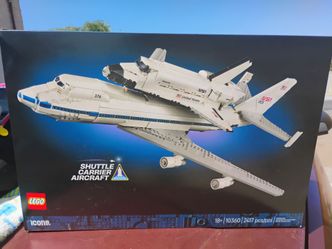 Jet liner with space shuttle Lego set
