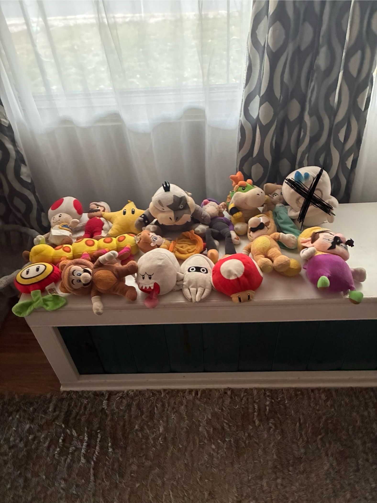 Super Mario Plushies