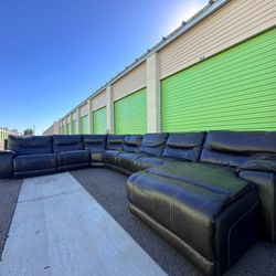 Huge Dark Brown Sectional