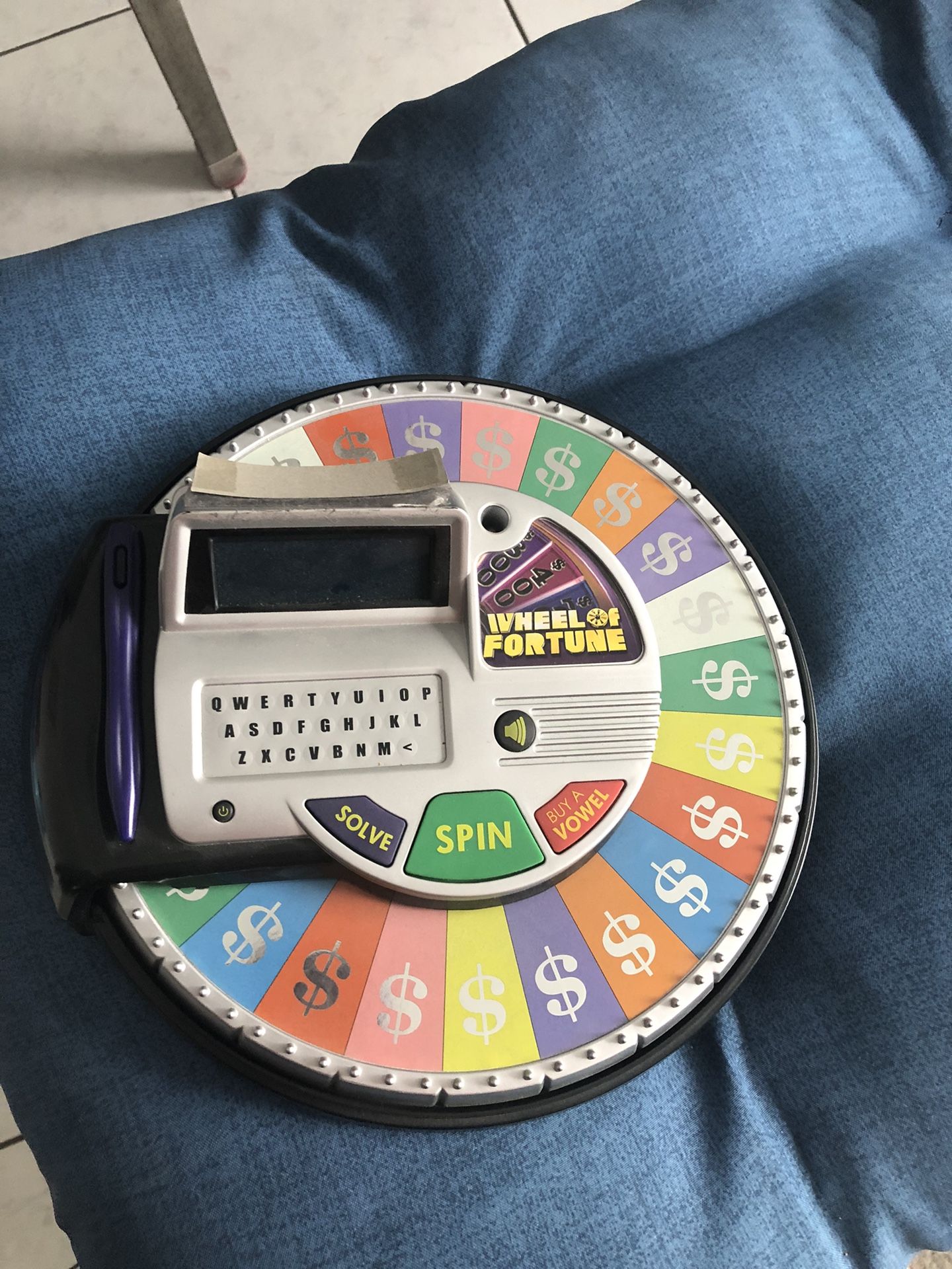 Wheel Of Fortune hand Held Game