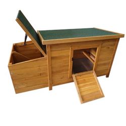 Brown Wood Chicken Coop (4 Left)