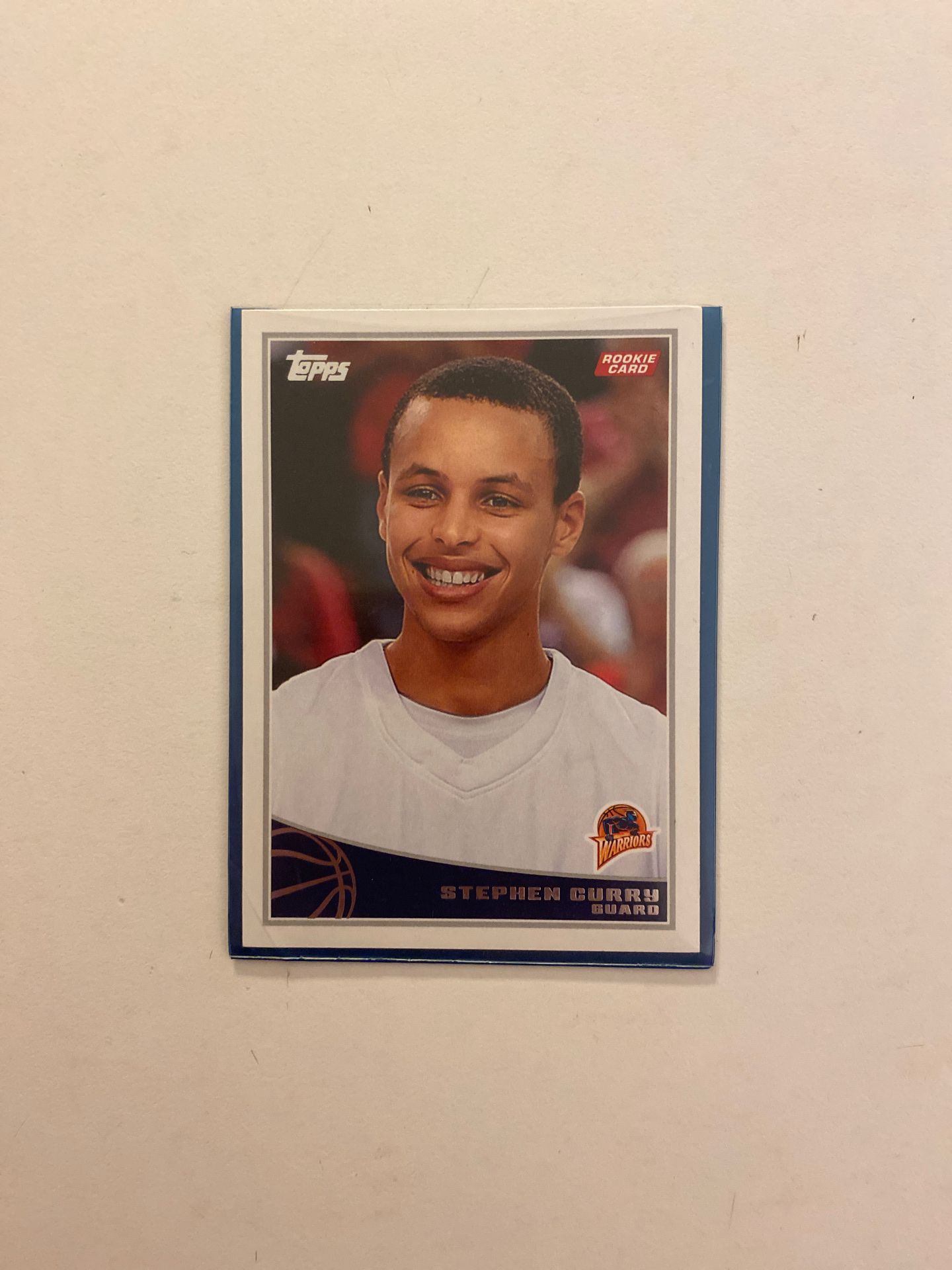 Steph Curry Topps Rookie card
