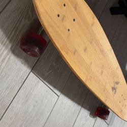Magneto 44 inch Kicktail Cruiser Longboard Skateboard | Bamboo and Hard Maple Deck