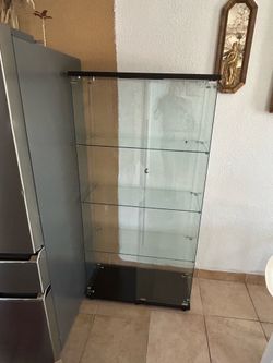 Vitrina/ glass drawers