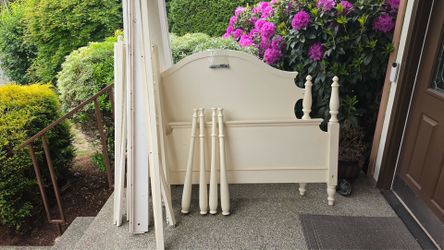 FREE full size canopy bed frame