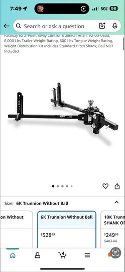 Weight Distribution Hitch