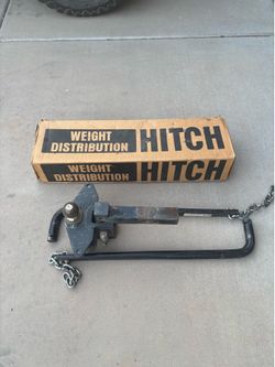 Weight Distribution Hitch