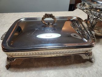 Silver  Plated Servers -2-quart, made in Brazil