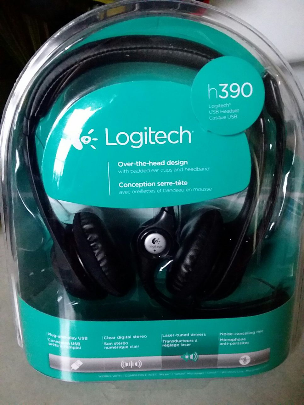 Brand new Logitech USB headset