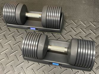 JAXJOX DumbbellConnect Smart Adjustable Dumbbells Weight Set of 2 Pair Dumb Bell Dumbell