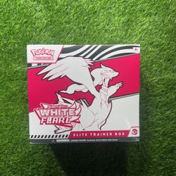 2025 Pokemon Scarlet & Violet ‘White Flare Elite Trainer Box’