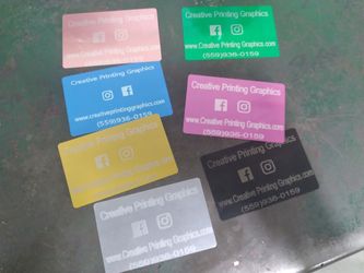 Make Decals And Business Cards 