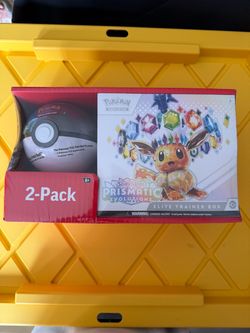 Pokemon - Prismatic Evolutions Elite Trainer Box and Poke Ball - FIRM PRICE