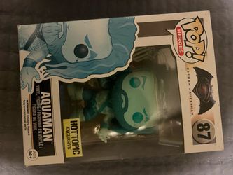 Funko Pop Aquaman #87 Hot Topic Exclusive