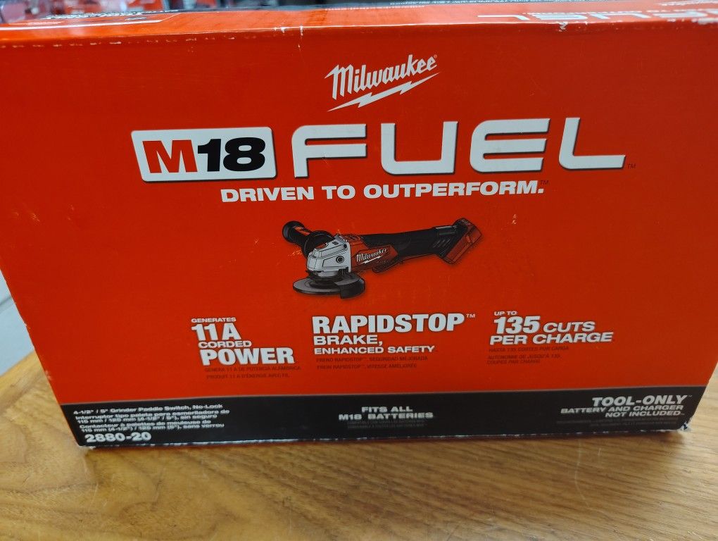Milwaukee Fuel Grinder