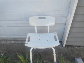 Chair shower. Bath