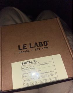Le labo “Santal 33” Cologne