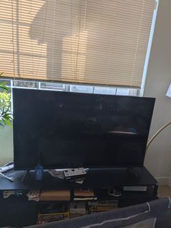 Vizio tv with tv stand