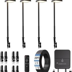 All-in-one 6W LED Outdoor Pathway Lights Kit  4pack