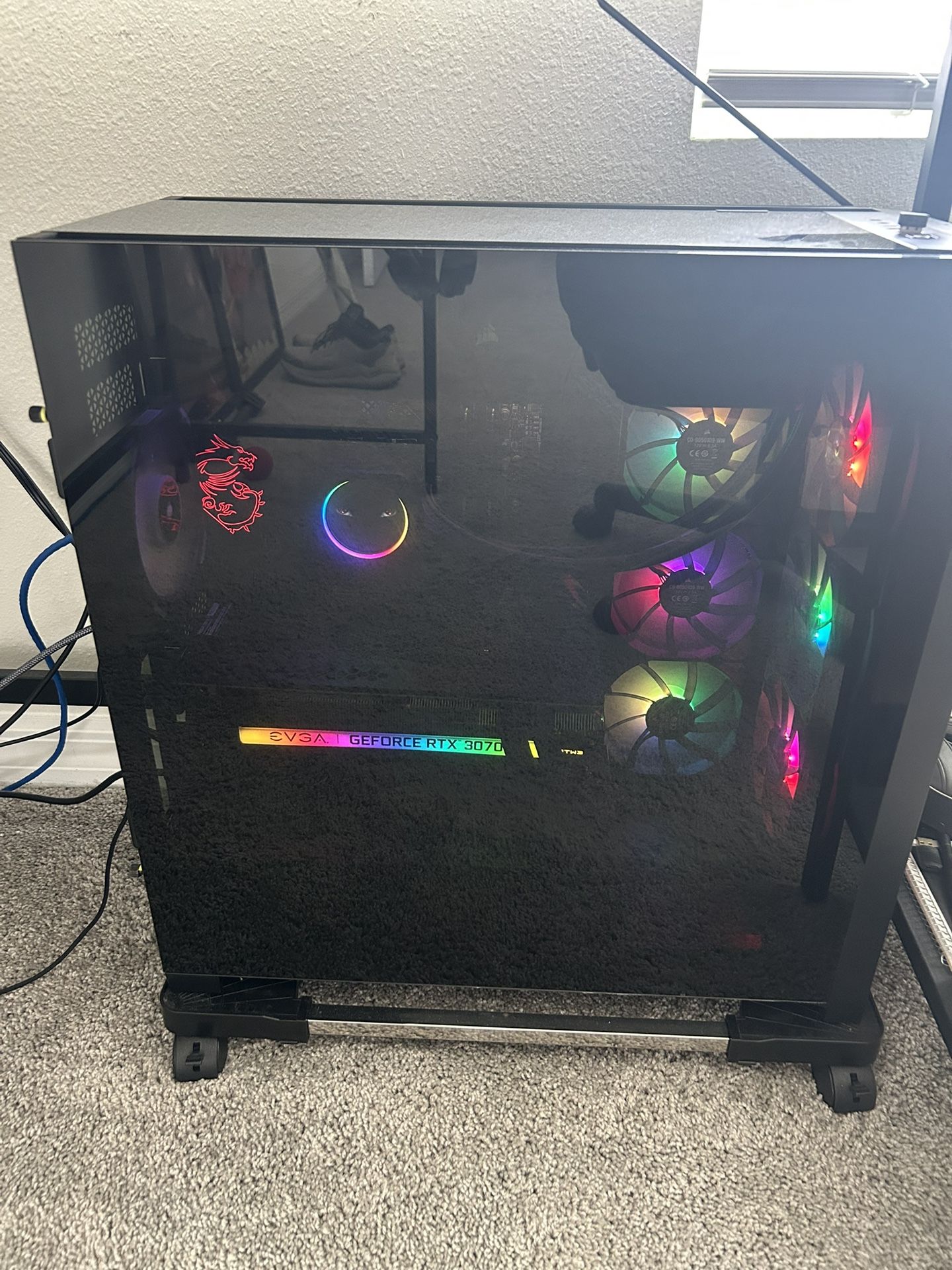 High-End Gaming PC – RTX 3070 Ti, Intel i7-12700K, 64GB RGB RAM – Custom Build