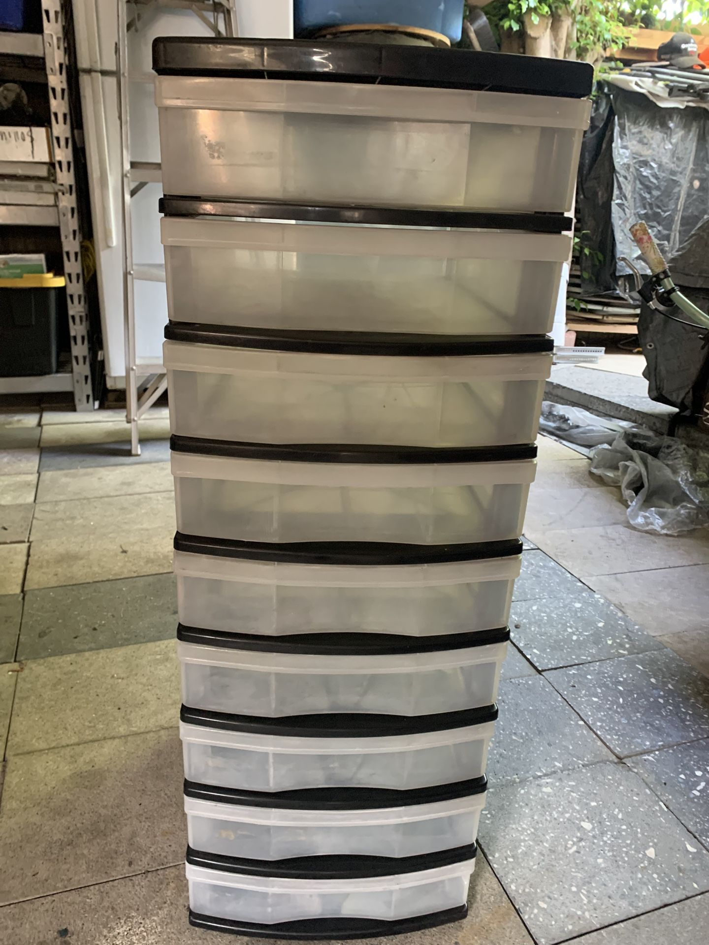 Organisador De Plastico Tiene 9 Compartmentos Mode 36 De Alto Por 13 De Ancho