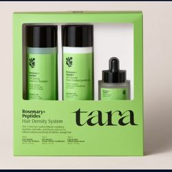 Tara Rosemary+Peptides Hair Density System